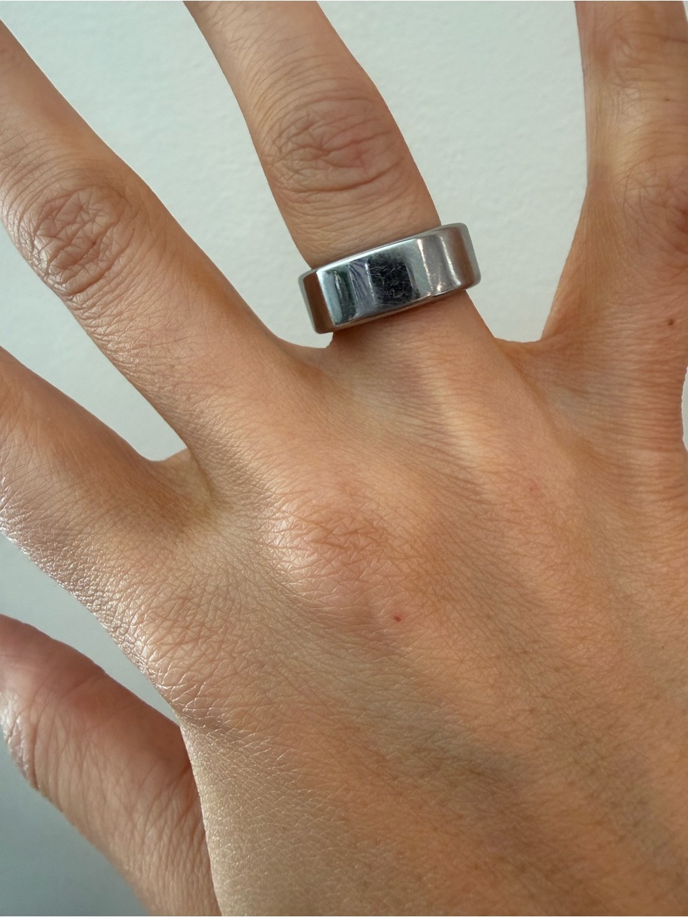 Silver Oura Ring 3 Size 6